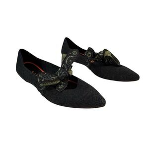 Rothy's The Merino Mary Jane in Forest Herringbone Size 10.5